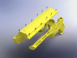 Lasertag pistol 3D 打印模型