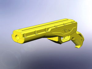 Lasertag pistol 3D 打印模型