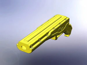 Lasertag pistol 3D Print Model