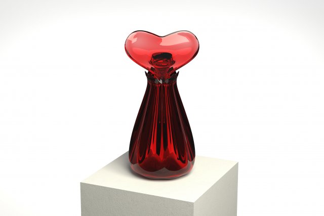 perfume bottle 3D 打印模型 .c4d .max .obj .3ds .fbx .stl .blend 