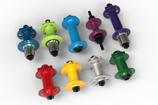 bicycle hub set Modelo 3D .c4d .max .obj .3ds .fbx .stl .blend 