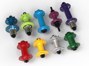 bicycle hub set 3D 모델