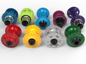 bicycle hub set Modelo 3D