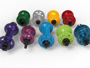 bicycle hub set Modelo 3D
