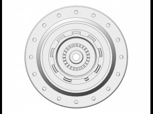 bicycle hub set Modelo 3D