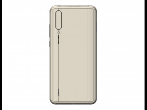 xiaomi mi 9 lite 3D 模型