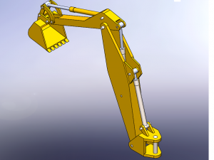 excavator 3D 모델