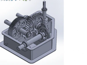 коробка передач 3D Модель
