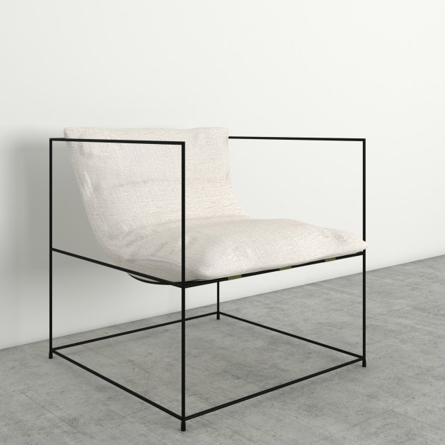 lazy chair 3D Model .c4d .max .obj .3ds .fbx .stl .blend 