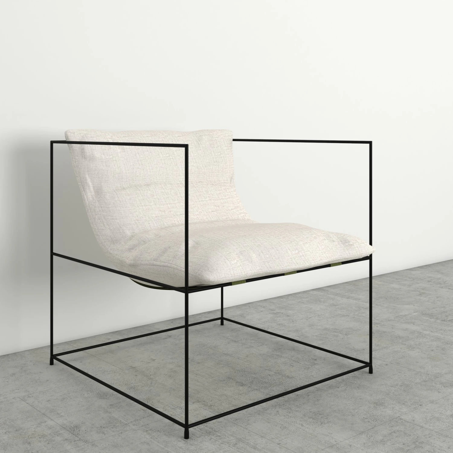 懒人椅 3D 模型 .c4d .max .obj .3ds .fbx .stl .blend 