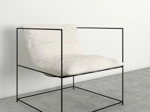 tembel sandalye 3D Model