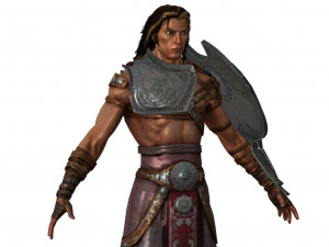 ch01 - male character 3D Модель