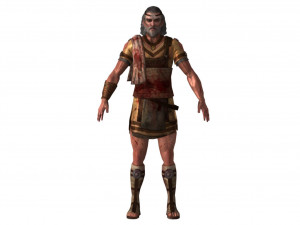 ch03 - male character 3D Модель
