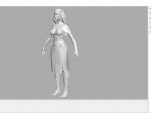 ch04 - female character 3Dモデル