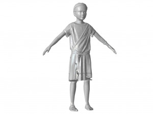 ch05 - boy character 3Dモデル