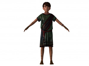 ch05 - boy character 3Dモデル