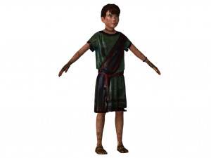 ch05 - boy character 3Dモデル