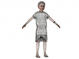 ch05 - boy character 3Dモデル