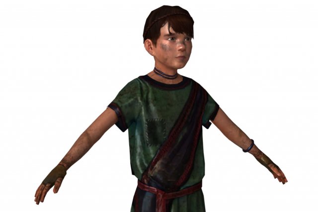 ch05 - boy character 3Dモデル .c4d .max .obj .3ds .fbx .stl .blend 