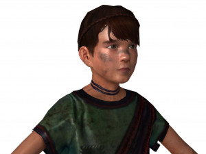 ch05 - boy character 3Dモデル