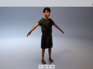ch05 - boy character 3Dモデル