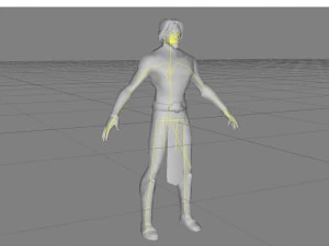ch06 - чоловічий персонаж 3D Модель