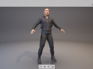ch11 - male character 3Dモデル