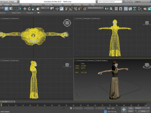 ch12 - female character 3D Модель