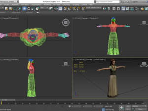 ch12 - female character 3D Модель