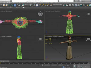 ch12 - жіночий персонаж 3D Модель