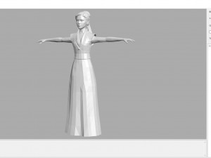 ch12 - female character 3D Модель