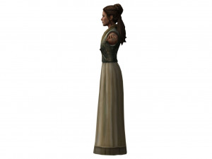 ch12 - female character 3D Модель