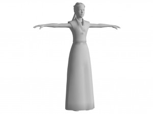 ch13 - female character 3D Model