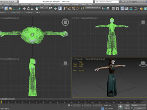 ch13 - female character 3D Model