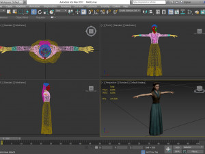 ch13 - female character 3D Model