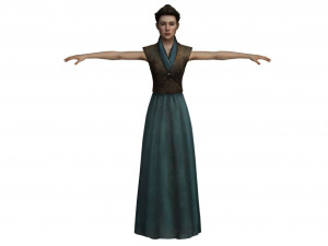 ch13 - female character 3D Model