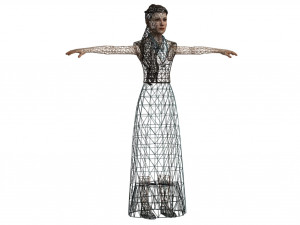 ch13 - female character 3D Model