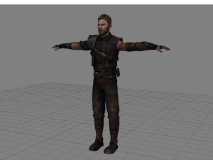 ch14 - male character Modelo 3D