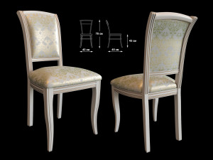 table and chairs 3D Model