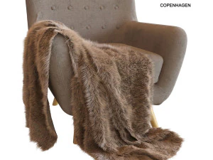 poltrona copenhague e xadrez Modelo 3D