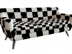 sofa copenhagen and a table corsica 3D Model