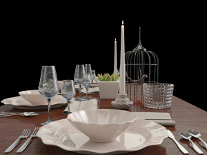 kimberly dakota dining group 3D मॉडल