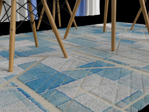 oswin montana dining group 3D 模型