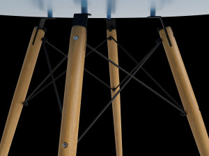 oswin montana dining group 3D 模型