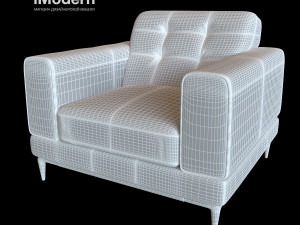 armchair oldfield imodern 3Dモデル