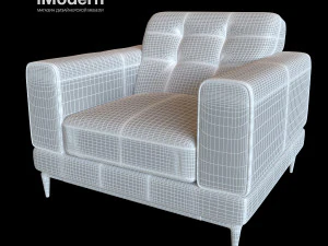armchair oldfield imodern 3D Model