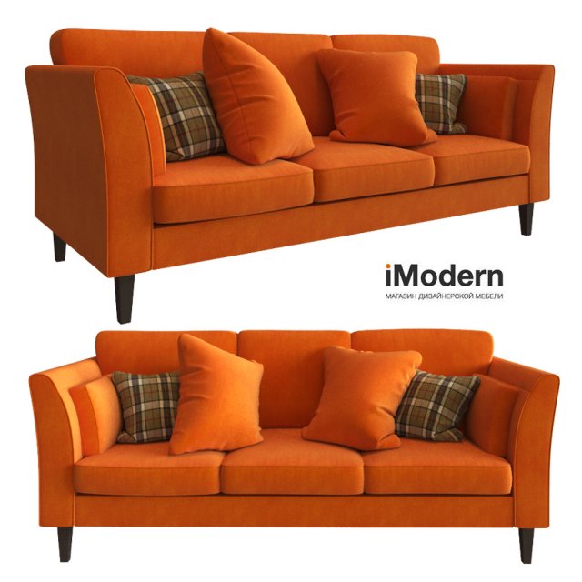 sofa sicilia imodern 3D मॉडल .c4d .max .obj .3ds .fbx .stl .blend 