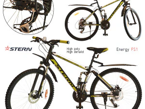 poppa della bicicletta energia fs1 Modello 3D