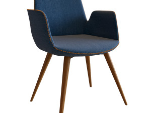 table and chairs django and morrison imodern 3D मॉडल