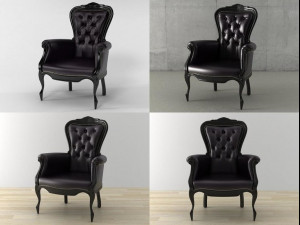 smoke chair 3D Model